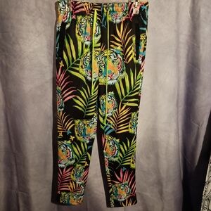 Victorious Neon Jungle Tiger Track Pants